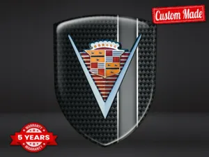 Cadillac Pegatinas En Relieve Excelentes Superiores Máximo  ST